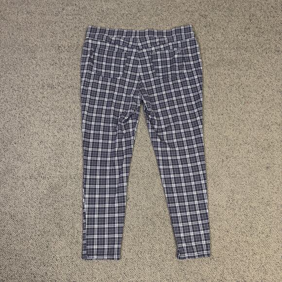 Seven7 Pull On Plaid Pants Leggings US Women's XXL Plus - Picture 4 of 7